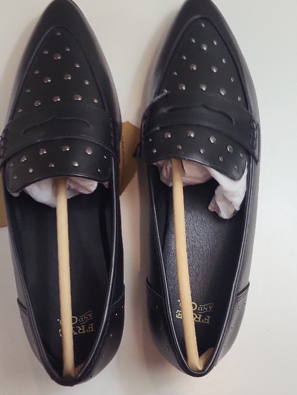 Nwt, Frye & Co STUDDED BALLET FLATS, SIZE 8.5 - Picture 7 of 9